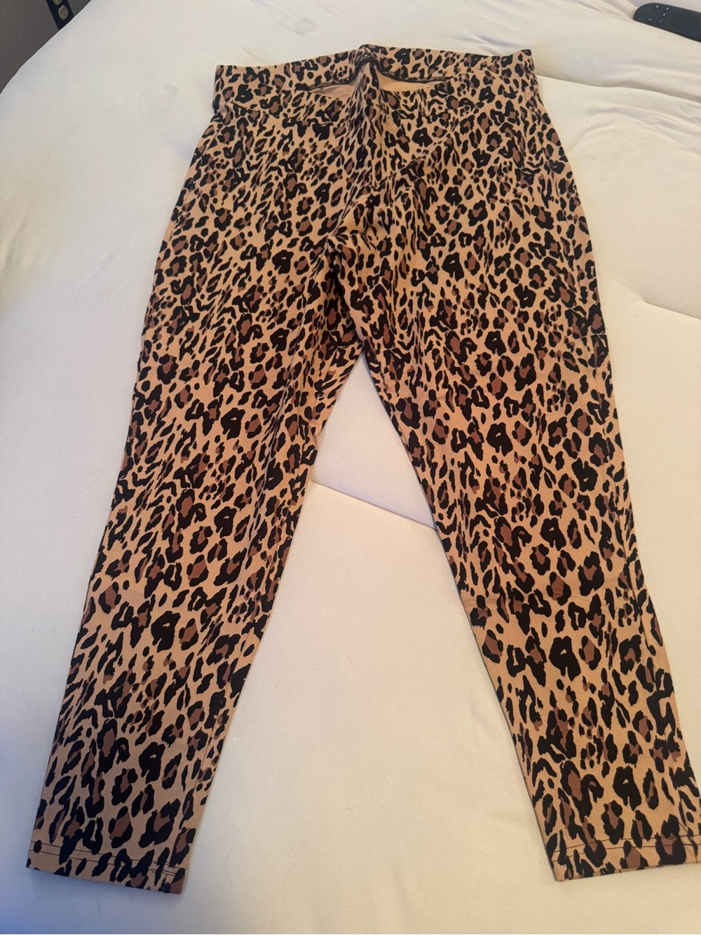 torrid Leopard-Print Leggings in Tan & Black